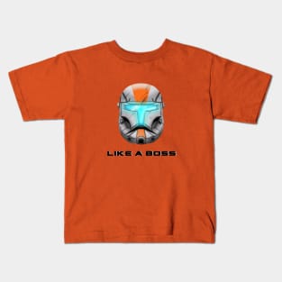 Like a "Boss" Commando Shirt Kids T-Shirt